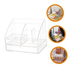 Outanaya Acrylic Desk Drawer Clear Storage Organizer Jewelry Organizer Transparent Storage Drawers