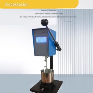 VTSYIQI Digital Stormer Viscosity Meter Tester Viscometer Stormer with Temperature Ku g CP Time Value Range 40.2 to 141.0KU Accuracy 2.00% for Newtonian and Non-Newtonian fluids Test