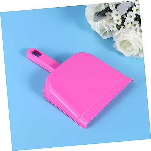 COLLBATH Household Supplies Portable Cleaning Brush and Dustpan Miniature Dustpan and Brush Dust Pan Mini Sweeping Brush Broom and Dustpan Mini Brush Mini Broom Car Broom Sofa Brooms Rosy