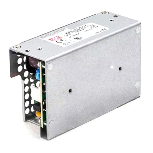 TorqCali EPS-65-24-C 65W Single Output Switching Power Supply 24V 2.71A, 88% Efficiency, Universal AC Input, Enclosed Type, for Automation, Test & Measurement, and Industrial Applications