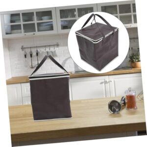 BUGUUYO Crock Insulated Bag Bags Insulated Shopping Bag Picnic Insulated Bag Insulated Freezer Bag Catering Bag Grocery Tote Pizza Carrier Bag Insulated Tote Bag Pizza Bag Cloth Coffee