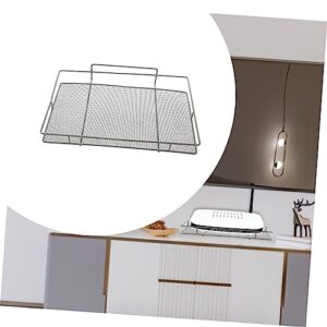 SEWACC Iron Nail- Router Storage Rack Wall Shelf Display Shelf Decor Television Screen Shelf Small Floating Shelves Projector Wall Mount Wall Shelves for Bedroom Shelf for Bedroom