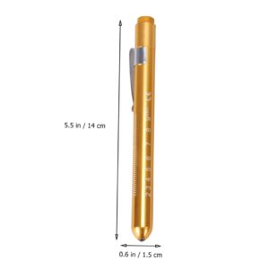 Mobestech Accessories Pen Torch Cases Cute Medical Rechargeable Pen Light LED Pen Props Yellow