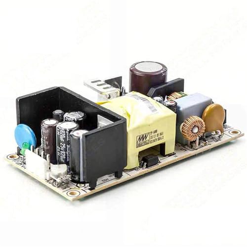 TorqCali EPS-65-15 65W Single Output Switching Power Supply 15V 4.34A, 87% Efficiency, Universal AC Input, Industrial Grade, for Automation Equipmentand Industrial Applications