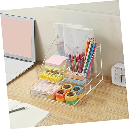 Outanaya Acrylic Desk Drawer Clear Storage Organizer Jewelry Organizer Transparent Storage Drawers