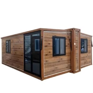 Luxury Proof 20ft 40ft Prefab Expandable Container House Steel Portable Prefabricated Villa 2 Bedroom with Bathroom