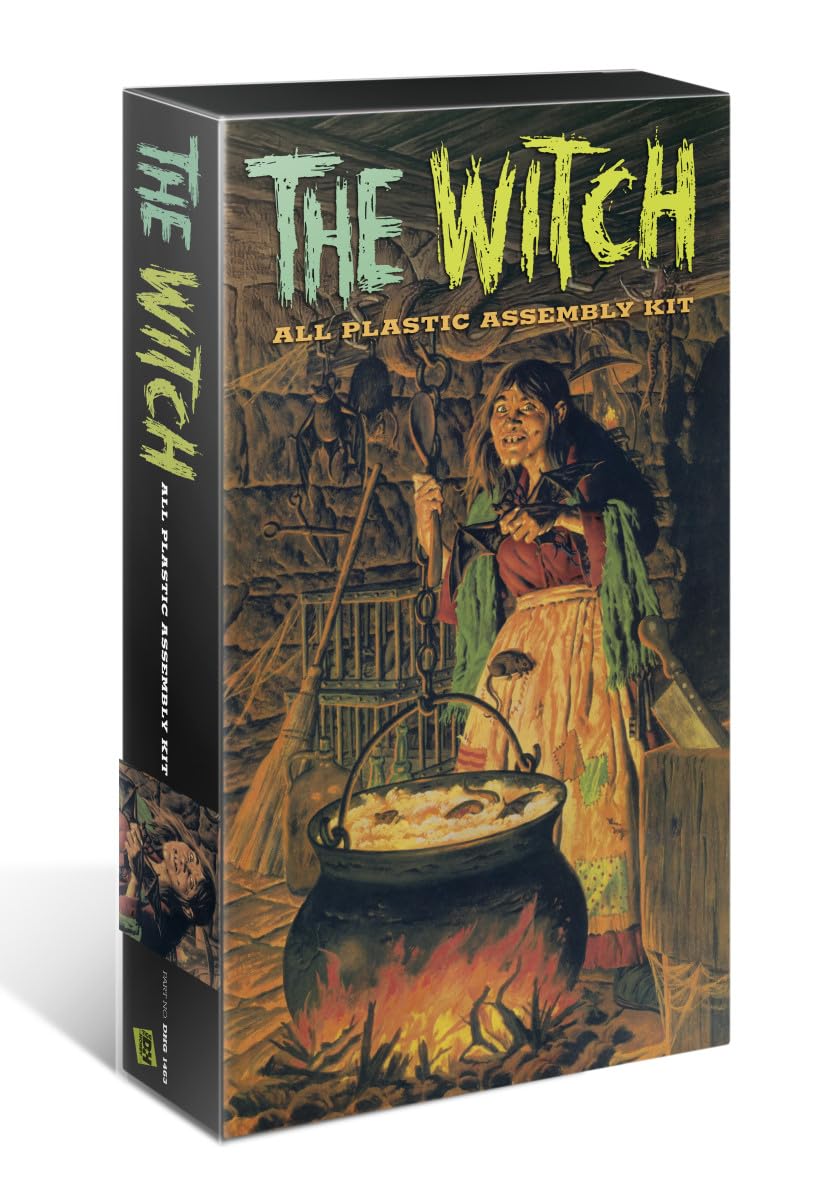 Doll and Hobby The Witch! Reissue of The Classic Aurora Model KIT by D&H of GA