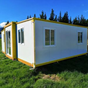 Extended Foldable Prefab Container Homes/40ft Folding Living Container/Expandable Cabin Foldable Container House