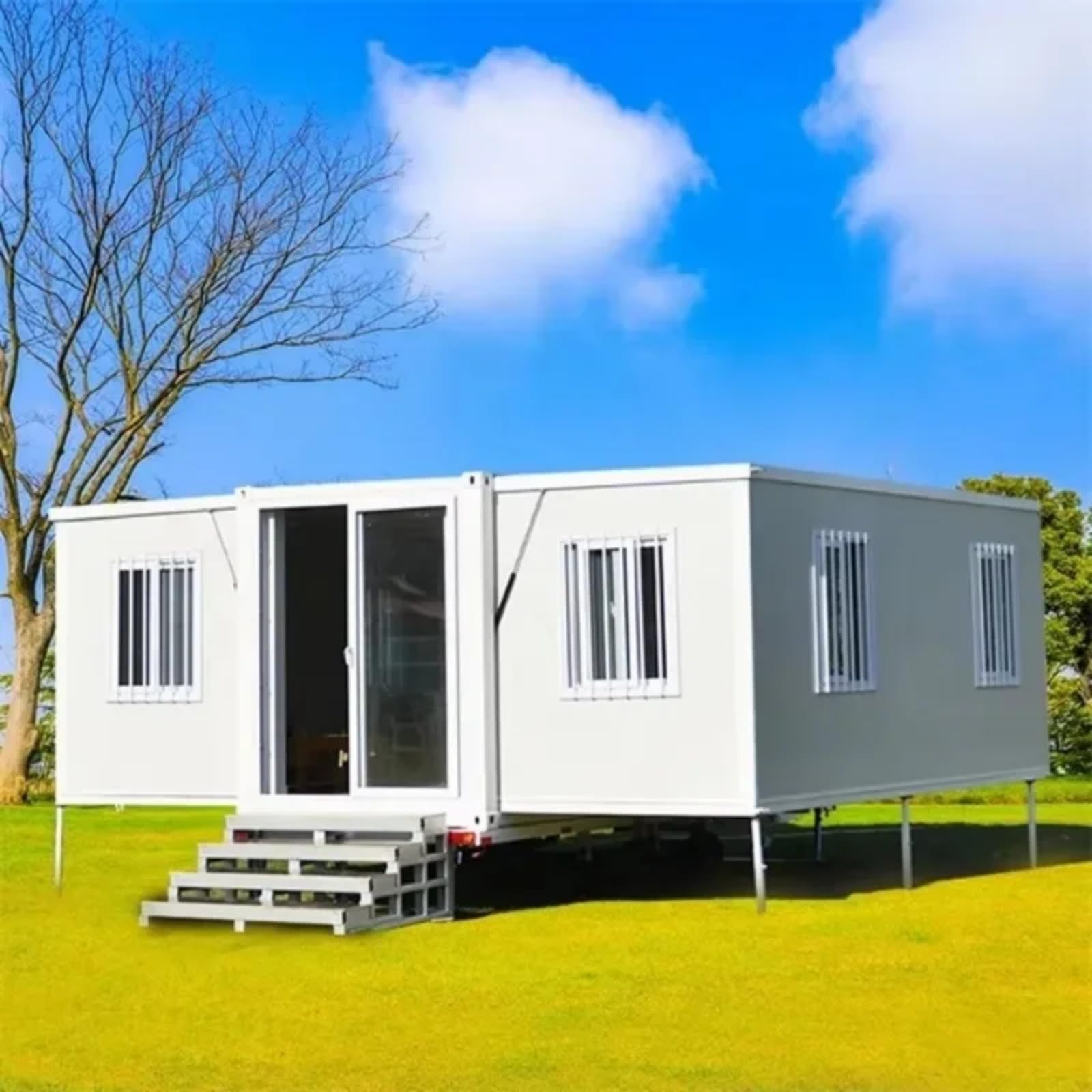 Luxury Expandable Innovation 2-Pack 20ft 40ft Prefab Flat Pack Mobile Living Container House