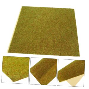 BESPORTBLE Artificial Turf DIY Grass Patches Sand Table Turf Fake Fairy Grass Mats Fake Grass Pad Plant Turf Artificial Grass Realistic Grass Rug Turf Squares Turf Grass Plastic Green