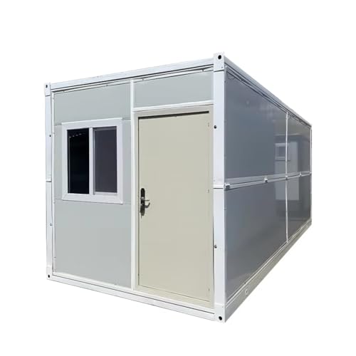 40ft Expandable Folding House Prefabricated Support Custom Expandable Container House 3 Bedrooms Foldable Container House Mobile Expandable Prefab House for Hotel