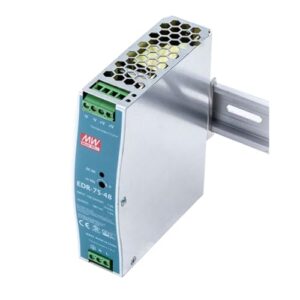 dinedeck edr-75-48 48v 1.6a 76.8w industrial din rail power supply, high efficiency 88.5%, ul 508 certified, for factory automation, semiconductor equipment, industrial control systems, mechatronics