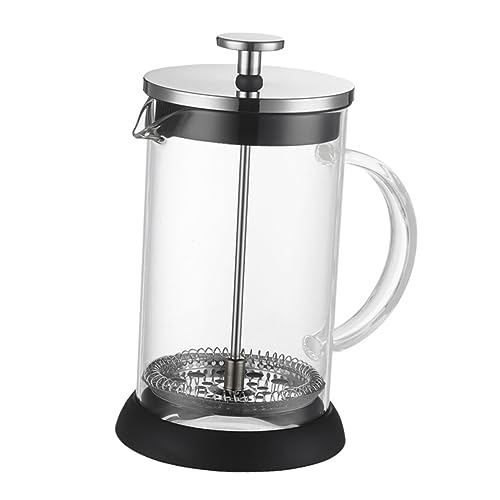 SHOWERORO 1pc Filter Teapot Manual Espresso Machines Manual Coffee Appliance Fashion Coffee Pot Stainless Tea Kettle Tea Strainer Coffee Maker Coffee Machine Heat Resistant Coffee Pot Black