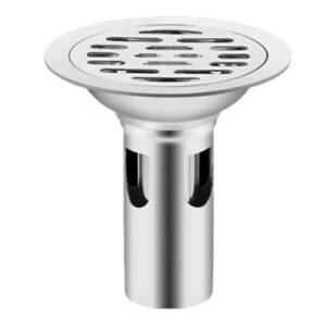 stainless steel floor drains drainer shower strainer cover bathtub ground leakage kitchen bathroom hardware accessorie 1pcs(single (long))