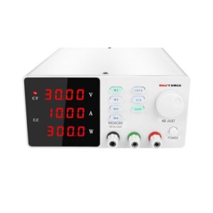 digital dc power supply, spps-s3010, 30v 10a 300w, variable adjustable programmable