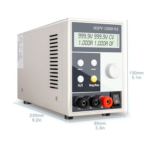 DC Power Supply, Programmable Power Supply, with Communication, Hspy-1000-01, 1000V 1A High Voltage