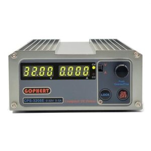 cps-3205e cps3205e 160w (110vac/ 220vac) 0-32v/0-5a,compact precision digital adjustable dc power supply