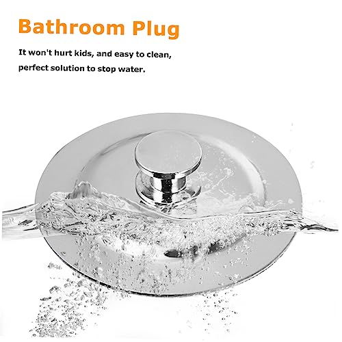 DRESSOOS Bathroom Plug Tub Sink Strainer Basket Bathroom Drain Plug Sink Stopper Plug Bath Plug Sink Drain Cover Kitchen Drain Plug Sink Filter Strainer Bathroom Filter Net Drain Stopper