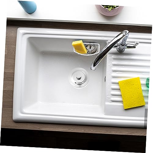 DRESSOOS Bathroom Plug Tub Sink Strainer Basket Bathroom Drain Plug Sink Stopper Plug Bath Plug Sink Drain Cover Kitchen Drain Plug Sink Filter Strainer Bathroom Filter Net Drain Stopper