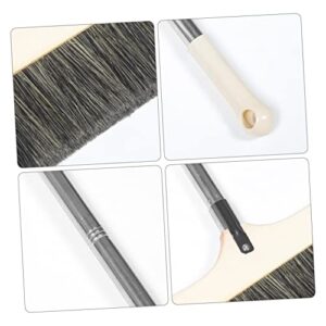 FOYTOKI Splicable Broom Trash Cleaning Telescopic Broom Floor Cleaning Broom Soft Broom Stand up Dustpan Soft Bristle Broom Garbage Broom Stick Indoor Broom Brooms Dust Broom Plastic