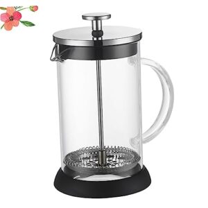 SHOWERORO 1pc Filter Teapot Manual Espresso Machines Manual Coffee Appliance Fashion Coffee Pot Stainless Tea Kettle Tea Strainer Coffee Maker Coffee Machine Heat Resistant Coffee Pot Black