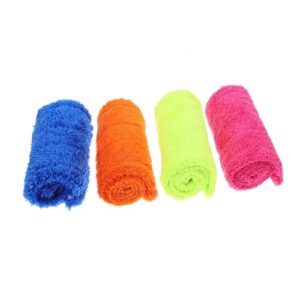 minkissy 4pcs mop replacement cloth spray mop pads mop pads refill commercial cleaning refills reusable mop pads clean mop pad mop pad replacement mop filling pad coral fleece