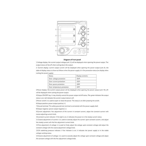 100v 3a Switch Mode Variable Adjustable Programmable Laboratory Dc Power Supply(US)