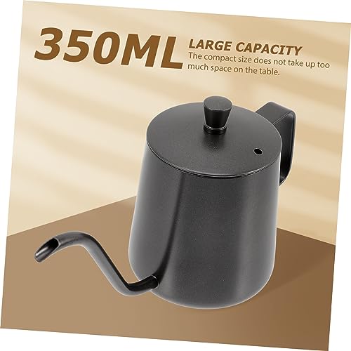 LALADEFIEE Coffee Maker Filter Kettle Stainless Coffee Pot Coffee Bar Accessories Espresso Machines Drip Teapot Coffee Turkish Long Spout Water Pot Tea Pots Stainless Steel