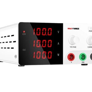 Display DC Power Supply, R-SPS10010, 100V 10A, Adjustable Voltage Regulators, USB Switching Power Supply