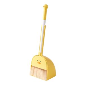 kids mini broom dustpan set children cartoon broom cleaning tool home baby learn sweeping toys