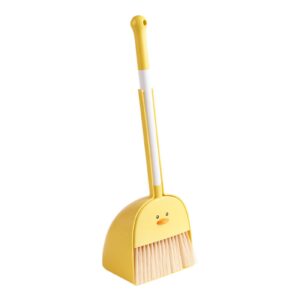 Kids Mini Broom Dustpan Set Children Cartoon Broom Cleaning Tool Home Baby Learn Sweeping Toys