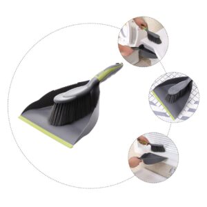 1 Set Broom Cleaning Brush Whisk Brooms Sink Cleaning Brush Keyboard Table Cleaning Brush Whisk Broom for Car Cat Litter Broom Dustpan Desktop Broom Cleaning Broom Cleaning Shovel Outanaya