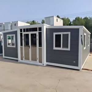 refabricated 20ft office container expandable folding house foldable modular home- efficient space utilization,prefabricated container house with long-term durability