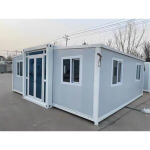 Refabricated 20ft Office Container Expandable Folding House Foldable Modular Home- Efficient Space Utilization,Prefabricated Container House with Long-Term Durability