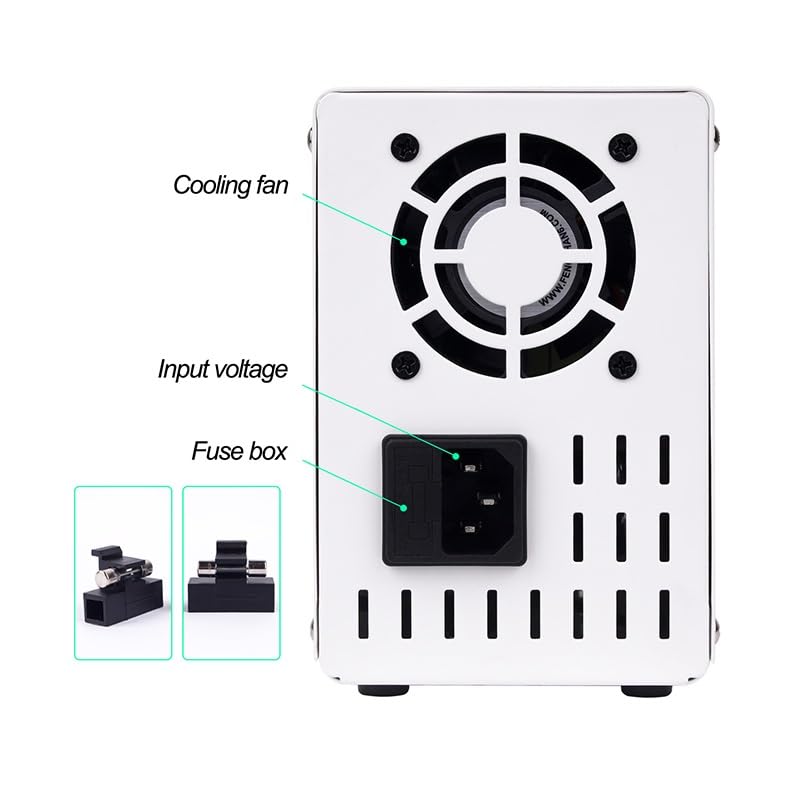 DC Regulated Power Supply, R-SPS605 60V 5A, Digital Adjustable Switching USB Interface Power Source