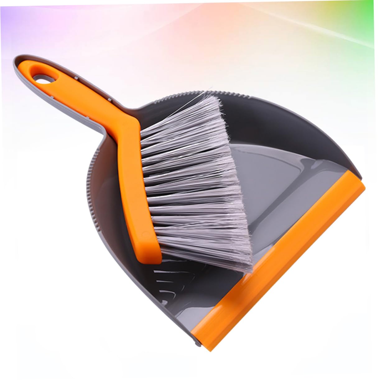 Outanaya Desktop Cleaning Supplies Mini Cleaner Mini Broom Dustpan Mocha Master Cleaner Blow Dryer Comb Attachment Keyboard Cleaning Table Crumb Brush Mini Dustpan Desktop Cleaner Orange