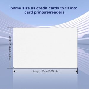 Credit Card Reader Cleaner Cards, Dual Side Printer Cleaning Sheets Card Cleaning Kit for Printer Optical Card Readers Credit Card Machines 50pcs