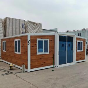 Expandable Prefabricated 20ft Office Folding Container House Perfect for Construction Sites, Emergency Shelters, and Recreational Living