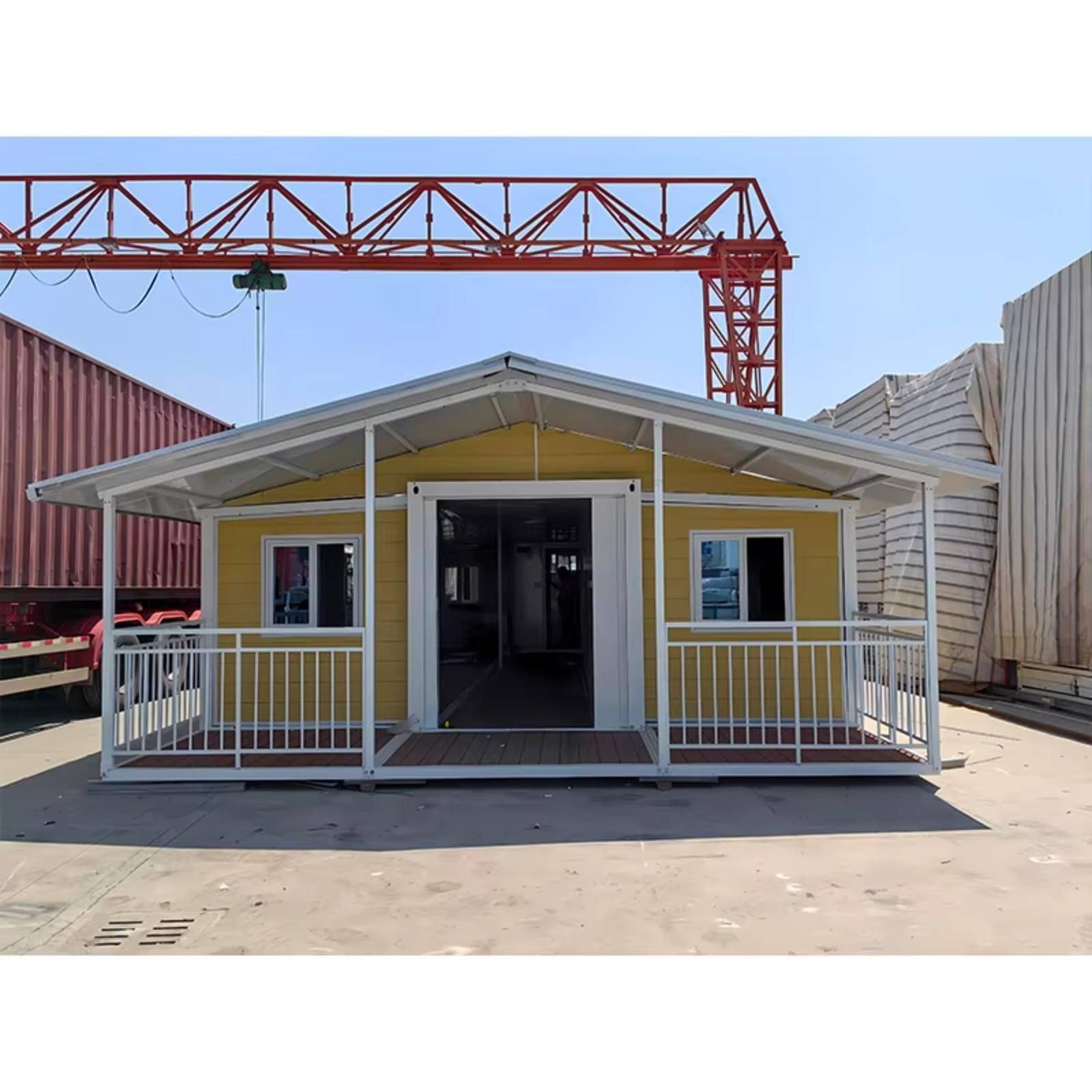 High Performance Customization Available 40ft Folding Container House Spacious 3-Bedroom Layout for Long-Term & Short-Term Living Solutions