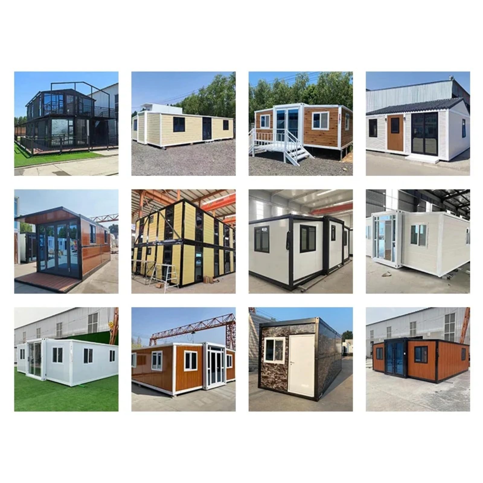 Prefabricated House Villas Prefab Houses Modern Luxury Container House 20ft Expandable 40ft Gym Container