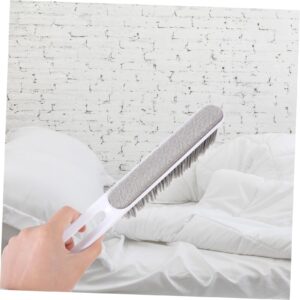 Outanaya 1pc Dust Brush Couch Sofa Cleaner Washing Dish Brush Bed Dusting Brush Dish Bowl Brush Car Cleaning Brush Household Cleaner Grout Cleaner Duster for Car Dustpan Brush White Abs