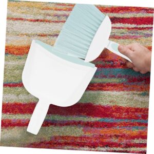 Set Mini Broom Dustpan Brooms Keyboard Broom Brush Tabletop Broom Mini Cleaning Broom Small Table Broom Small Broom Dustpan Desktop Garbage Shovel Table Top Brush Plastic Green MERRYHAPY