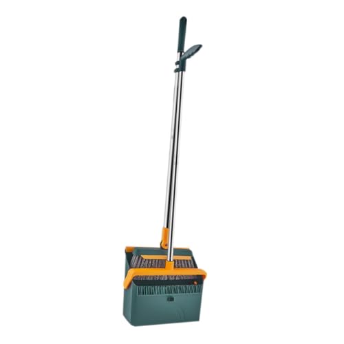 SOESFOUFU 1 Set Folding Broom Dustpan Standing Dustpan Kitchen Broom Indoor Broom Household Dustpan and Broom Long Handle Dust Pan Dust Pan and Broom Heavy Duty Broom Office Broom Pet Brush