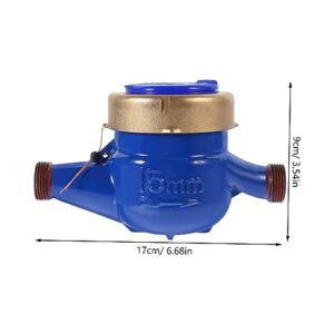 FUNOMOCYA Water Flow Meter Dn15 Water Tablw Water Table Water Tabke Rit Synthetic Water Tablr Water Meter