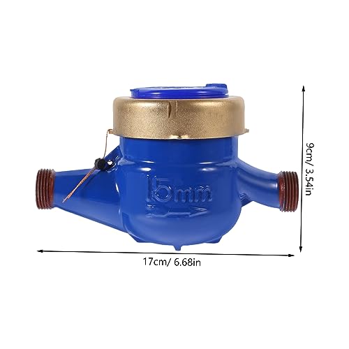 FUNOMOCYA Water Flow Meter Dn15 Water Tablw Water Table Water Tabke Rit Synthetic Water Tablr Water Meter