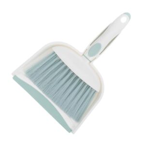 zerodeko set mini broom dustpan brooms small table broom tabletop broom keyboard broom brush hand broom mini cleaning broom pretend cleaning toys desktop garbage shovel plastic green