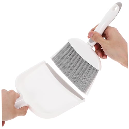 KICHOUSE 1 Set Mini Broom Dustpan Mini Dustpan Small Broom and Dustpan The Cars Whisk Brooms Table Crumb Sweeper Table-top Cleaning Brush Kitchen Cleaning Shovel Small Brush and Dustpan Pp