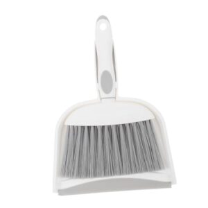 aboofan 1 set mini broom dustpan furniture sweeping duster car detailing brushes small broom brush desk broom mini hand broom cleaning brushes for household use car detail brush pp