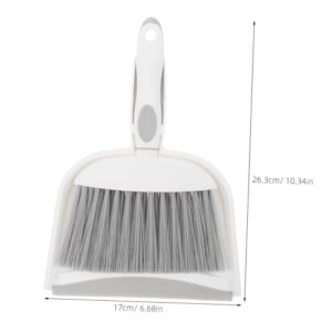 CIYODO 1 Set Mini Broom Dustpan Desk Broom Furniture Sweeping Duster Car Gaps Brush Sofa Brooms Desktop Dustpan Small Dust Pan Mini Hand Broom Small Camping Broom Table Top Brush Pp