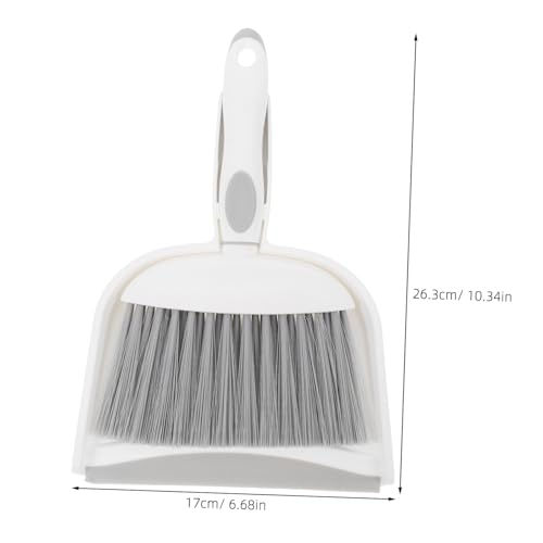 CIYODO 1 Set Mini Broom Dustpan Desk Broom Furniture Sweeping Duster Car Gaps Brush Sofa Brooms Desktop Dustpan Small Dust Pan Mini Hand Broom Small Camping Broom Table Top Brush Pp